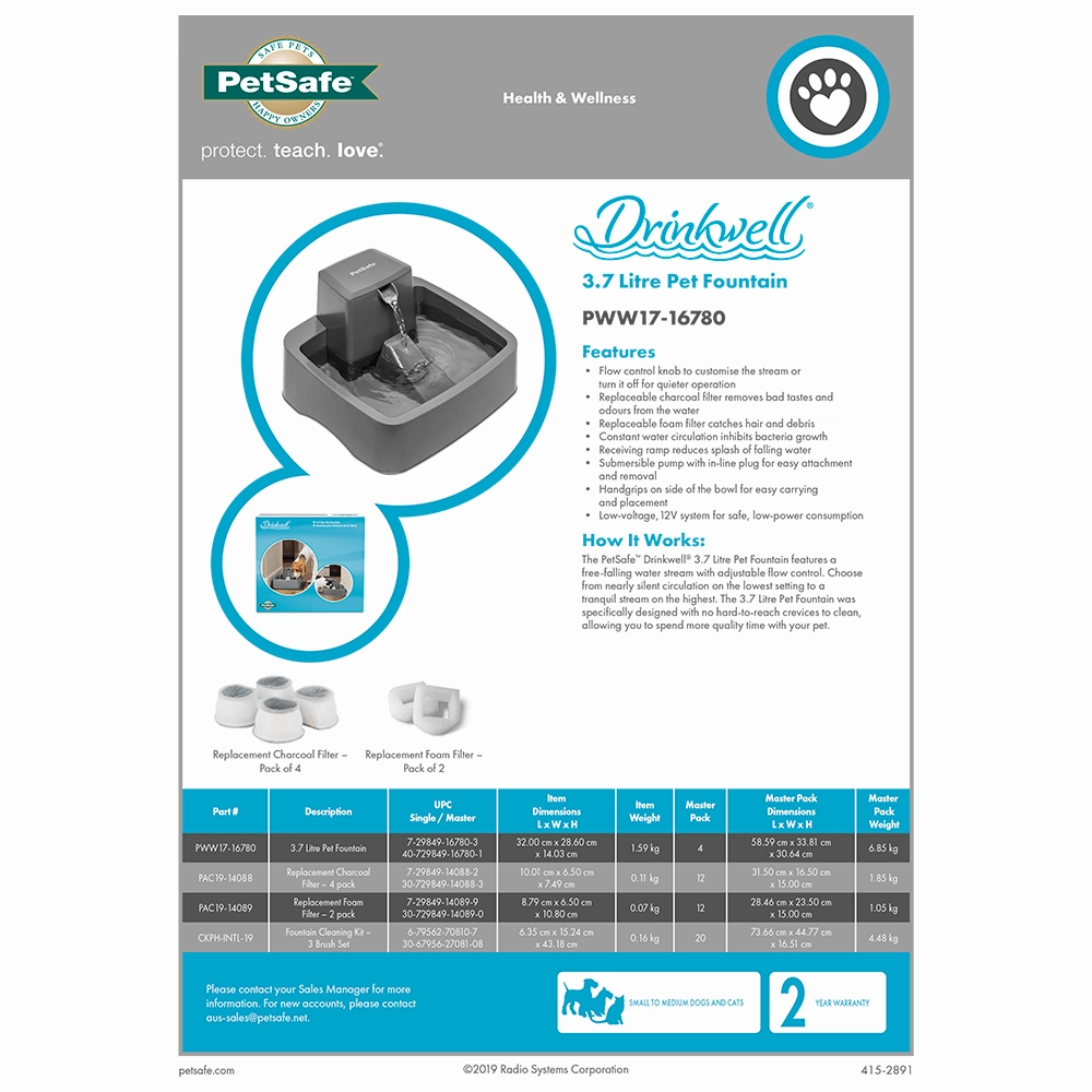 PetSafe Drinkwell Pet Fountain