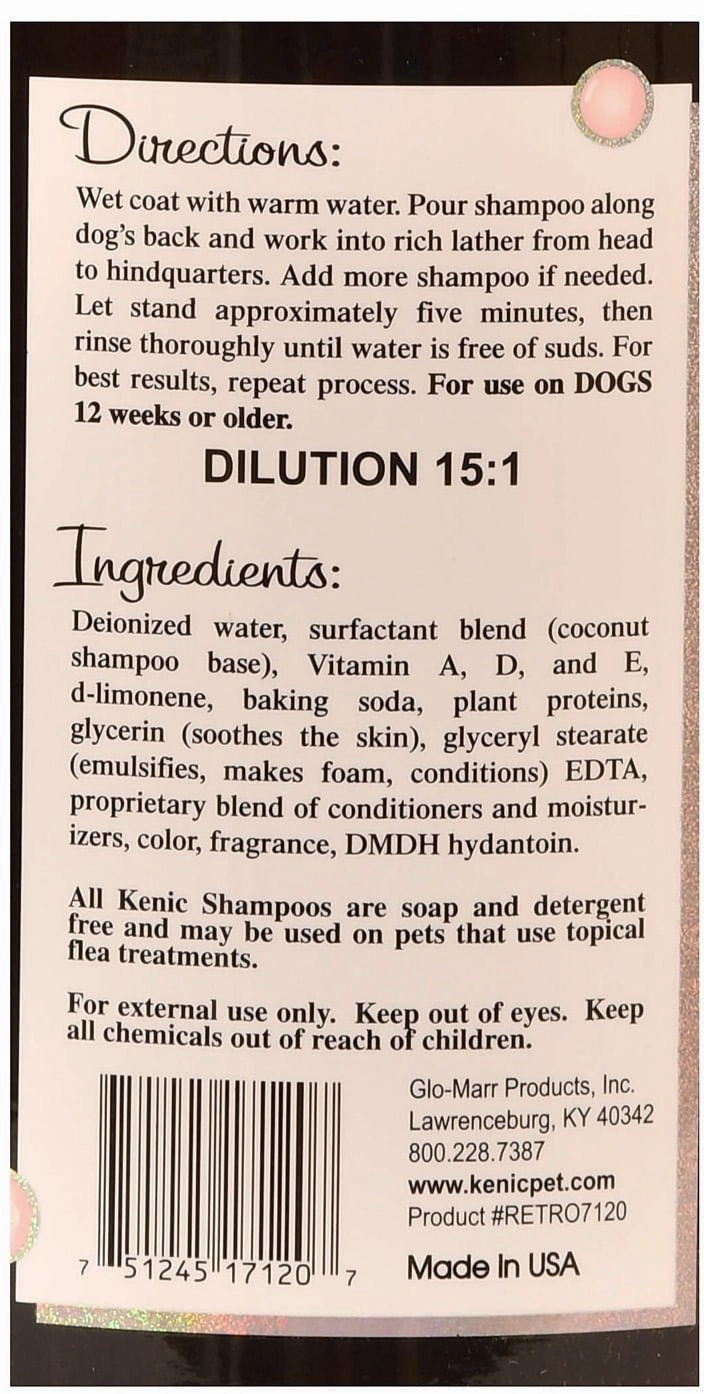 Pink Pup Deodorizing Pet Shampoo