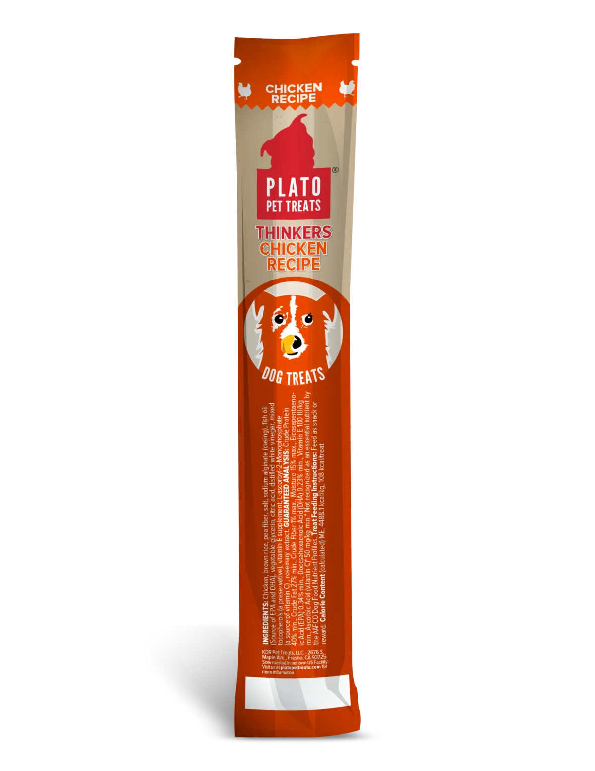 Plato Thinkers Stick Chicken Individual 0.63oz