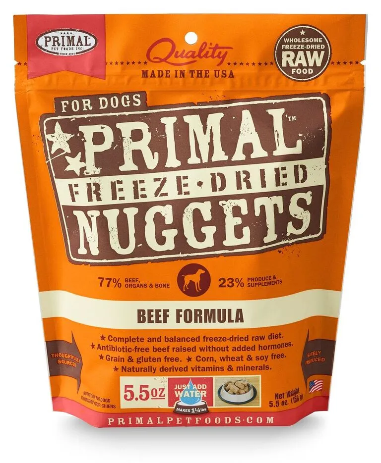 Primal Freeze-Dried Beef Formula