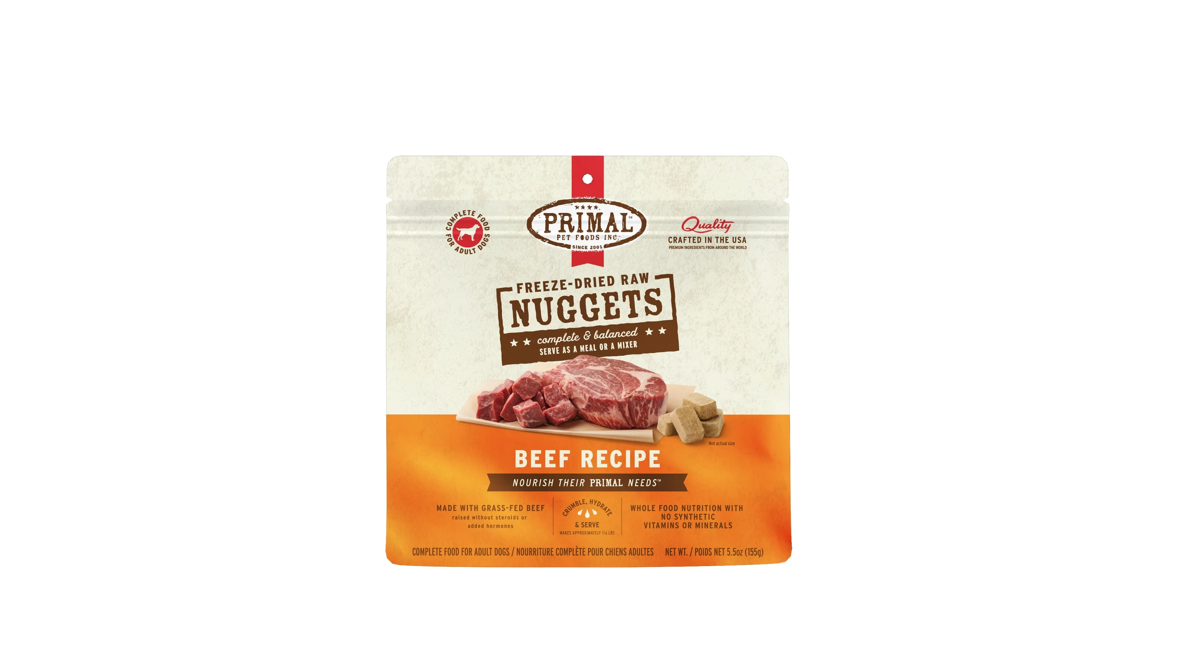 Primal Freeze-Dried Beef Formula