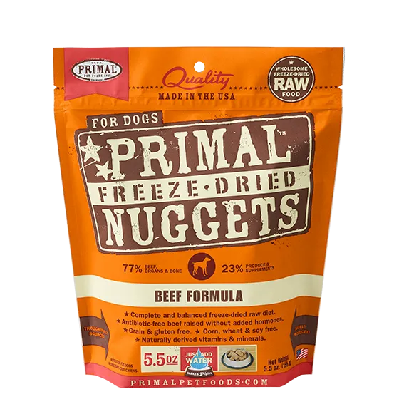 Primal Freeze-Dried Beef Formula