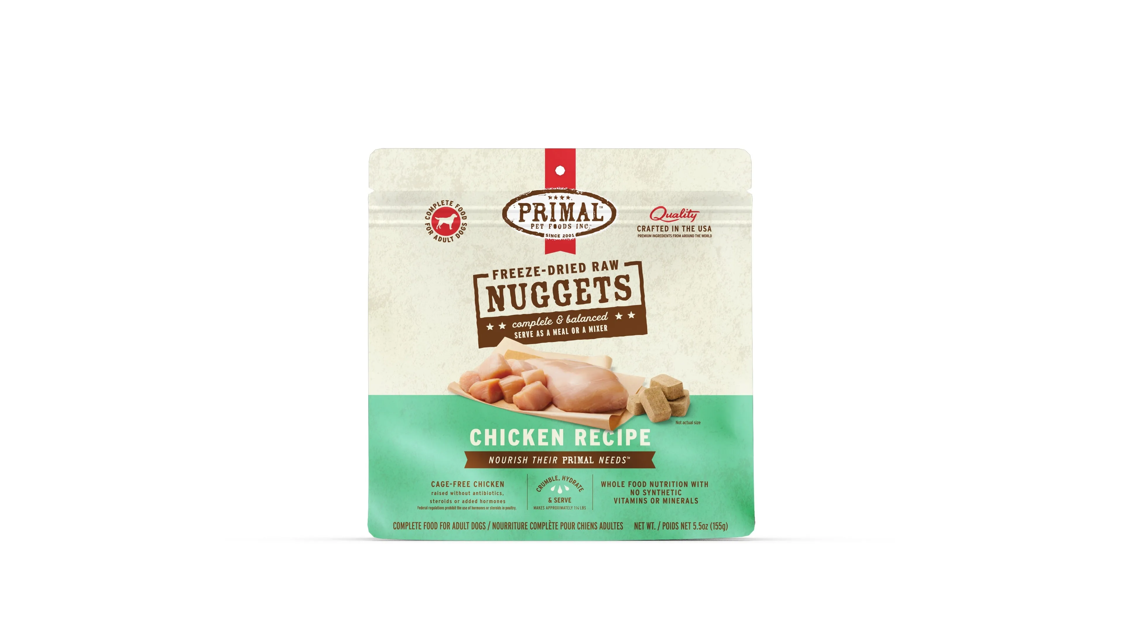 Primal Freeze-Dried Chicken Formula