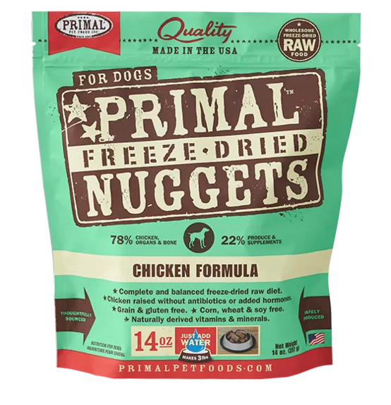 Primal Freeze-Dried Dog Food - Chicken