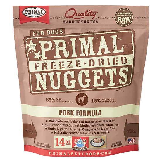 Primal Freeze-Dried Dog Food - Pork