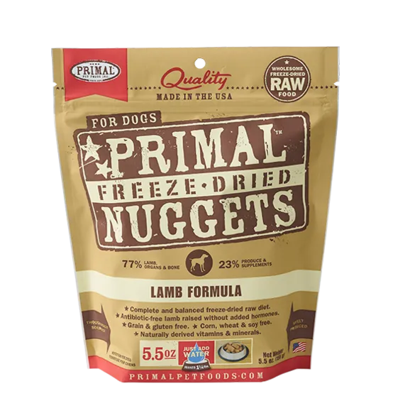 Primal Freeze-Dried Lamb Formula