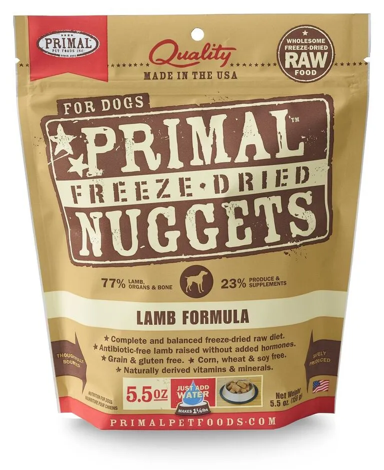 Primal Freeze-Dried Lamb Formula
