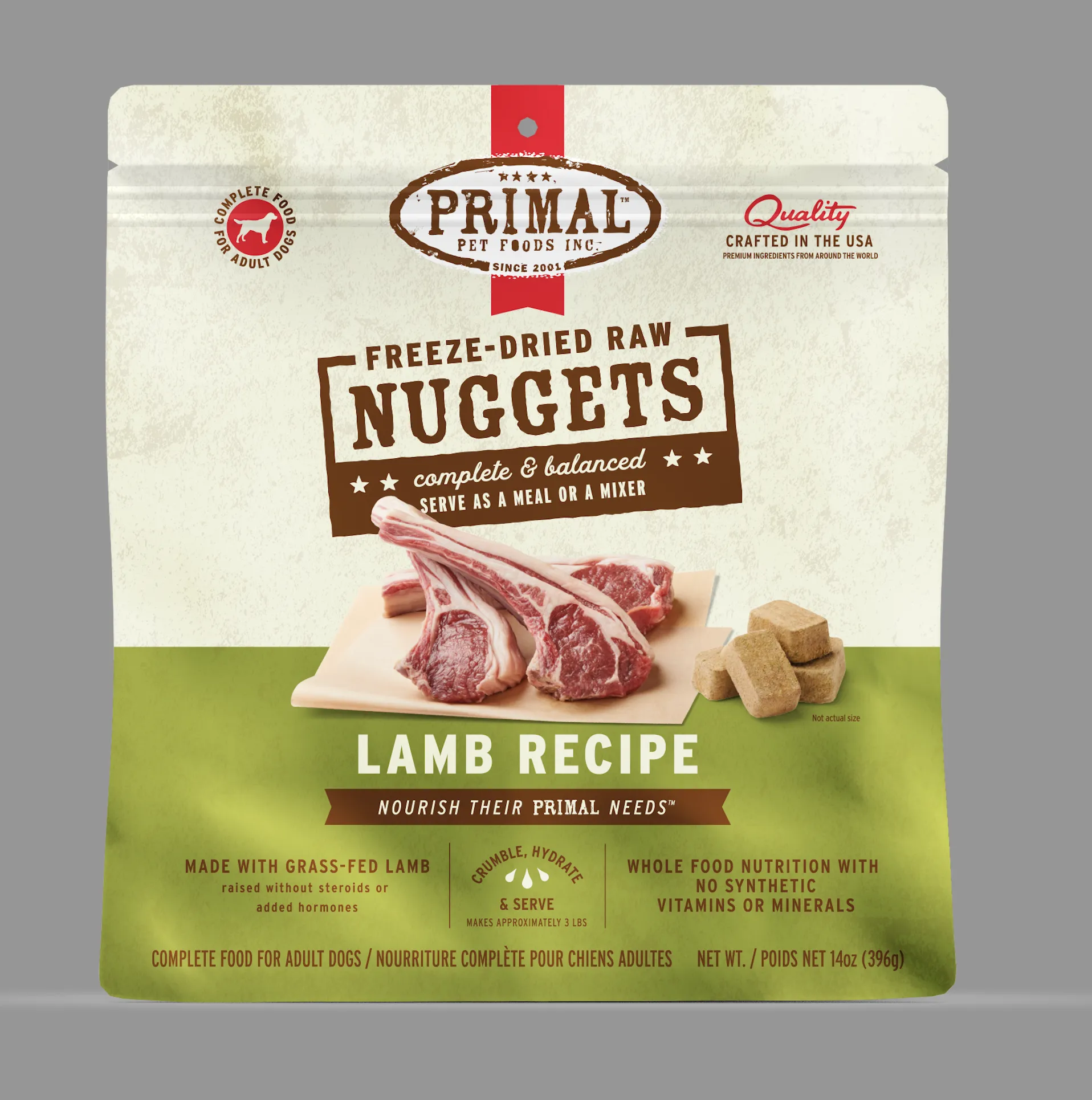 Primal Freeze-Dried Lamb Formula