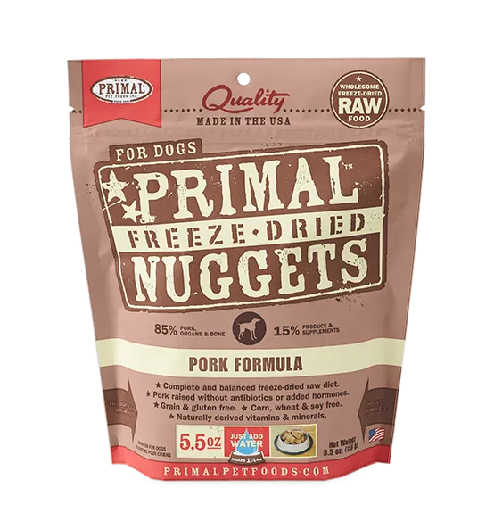 Primal Freeze-Dried Pork Formula