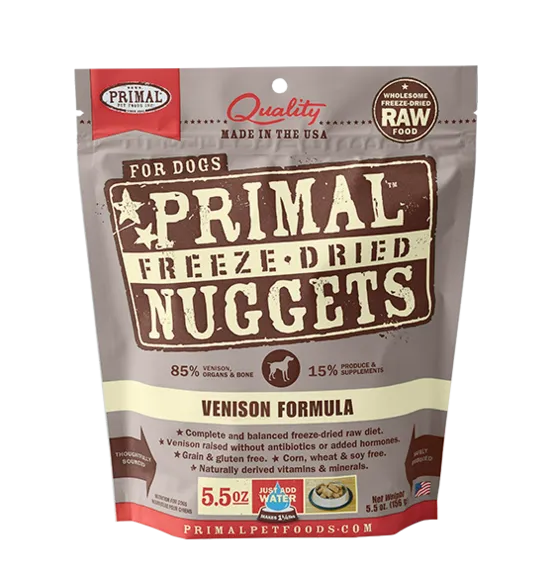 Primal Freeze-Dried Venison Formula