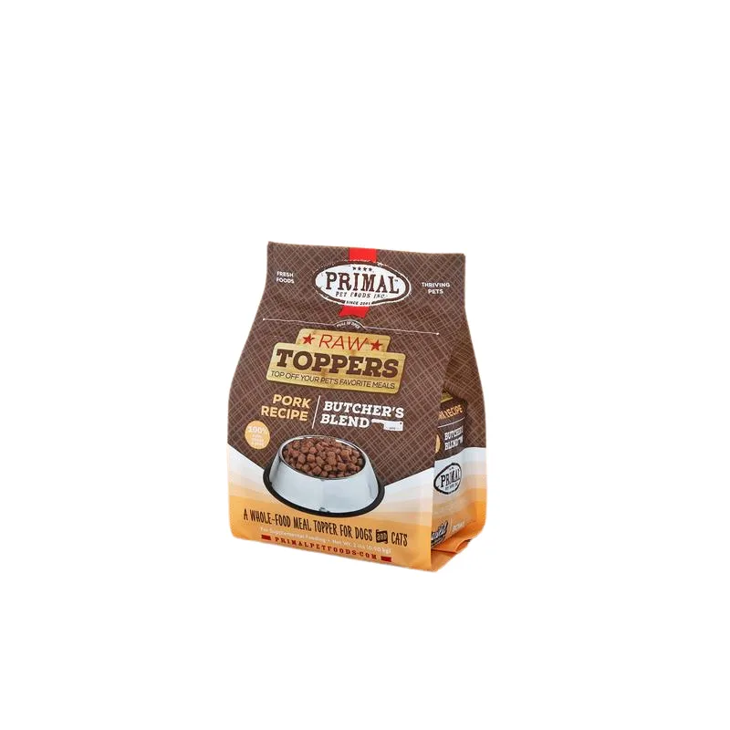 Primal Frozen Raw Dog Food Butcher's Blend Topper - Pork 2lb *Special Order Only*