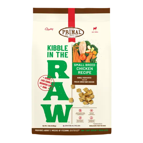 Primal Kibble in the Raw Small Breed