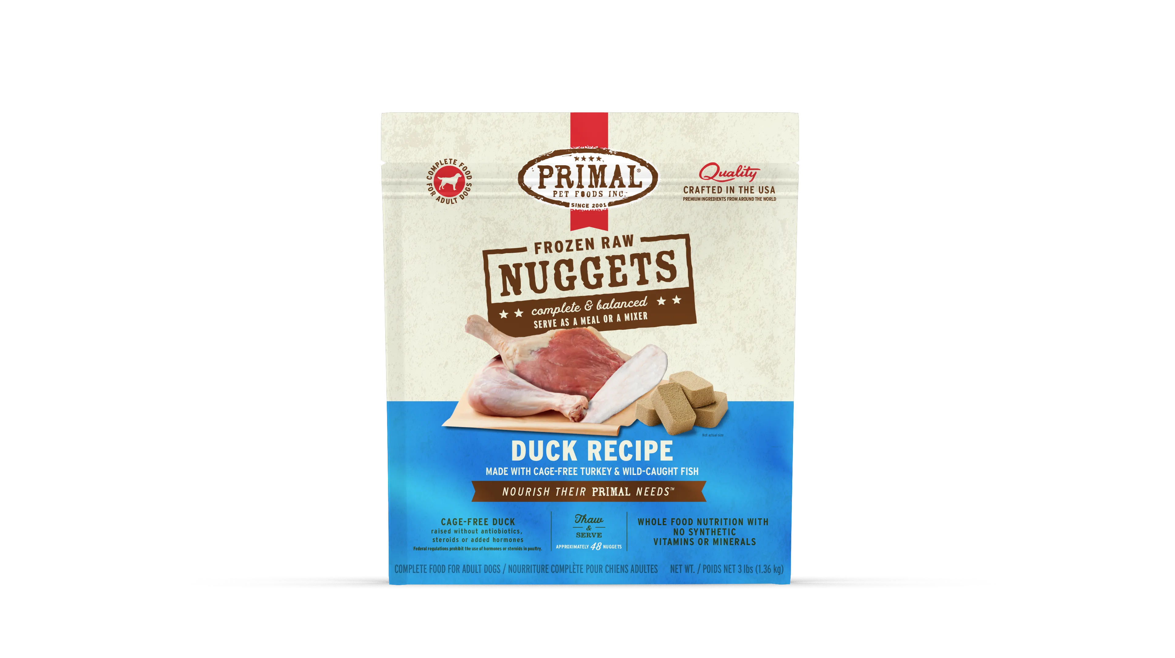 Primal Raw Frozen Duck Formula
