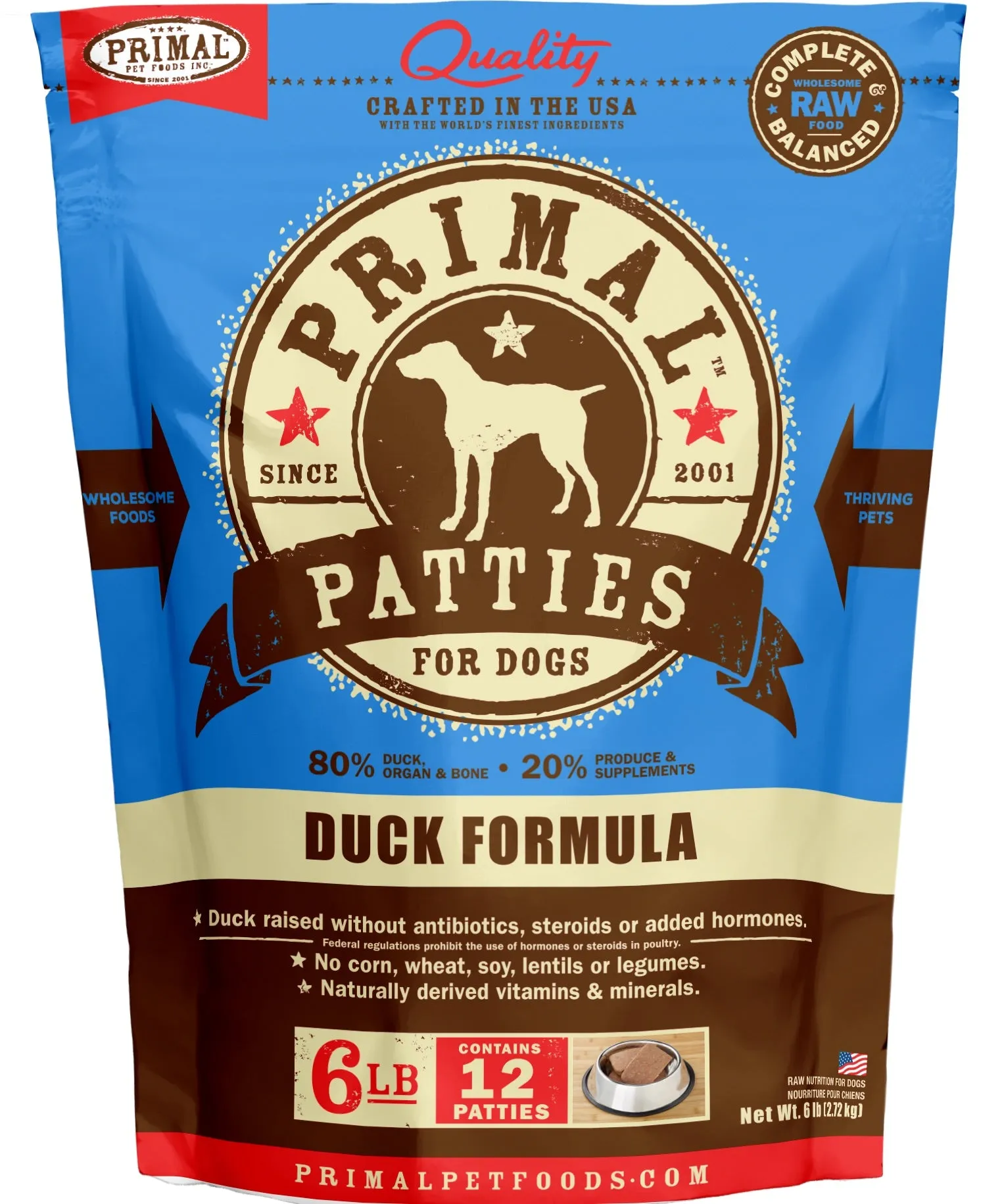 Primal Raw Frozen Duck Formula