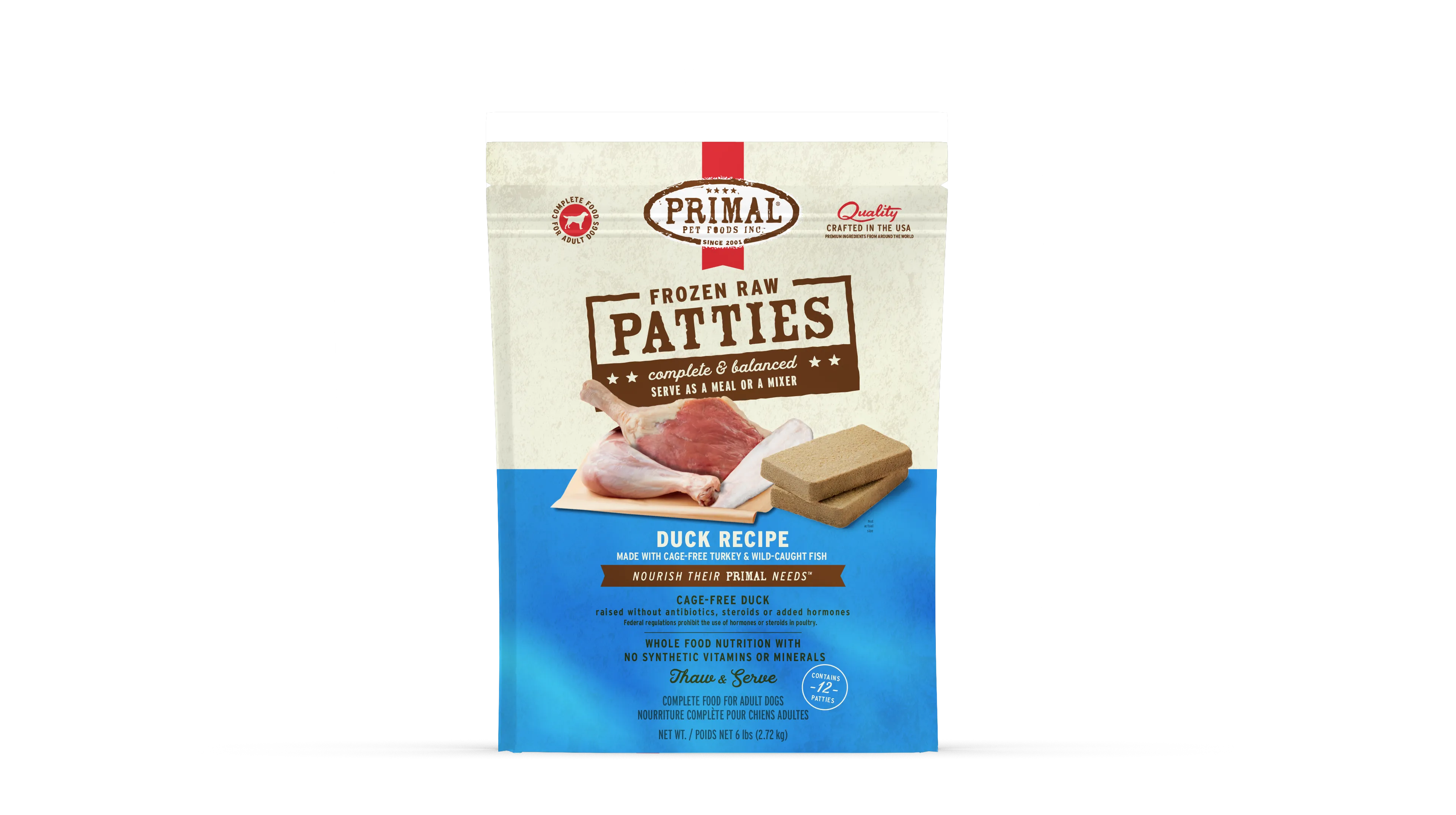Primal Raw Frozen Duck Formula
