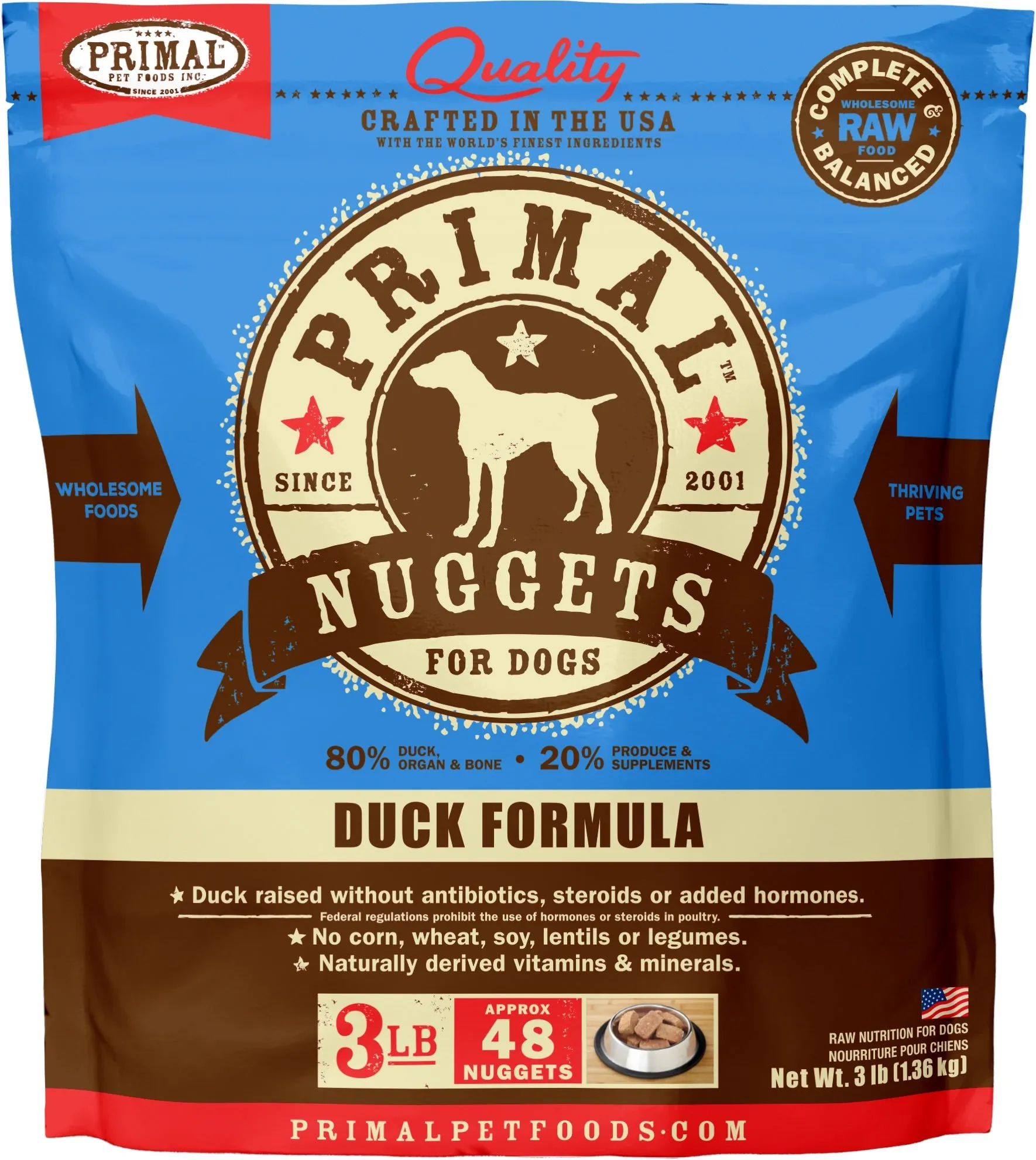 Primal Raw Frozen Duck Formula