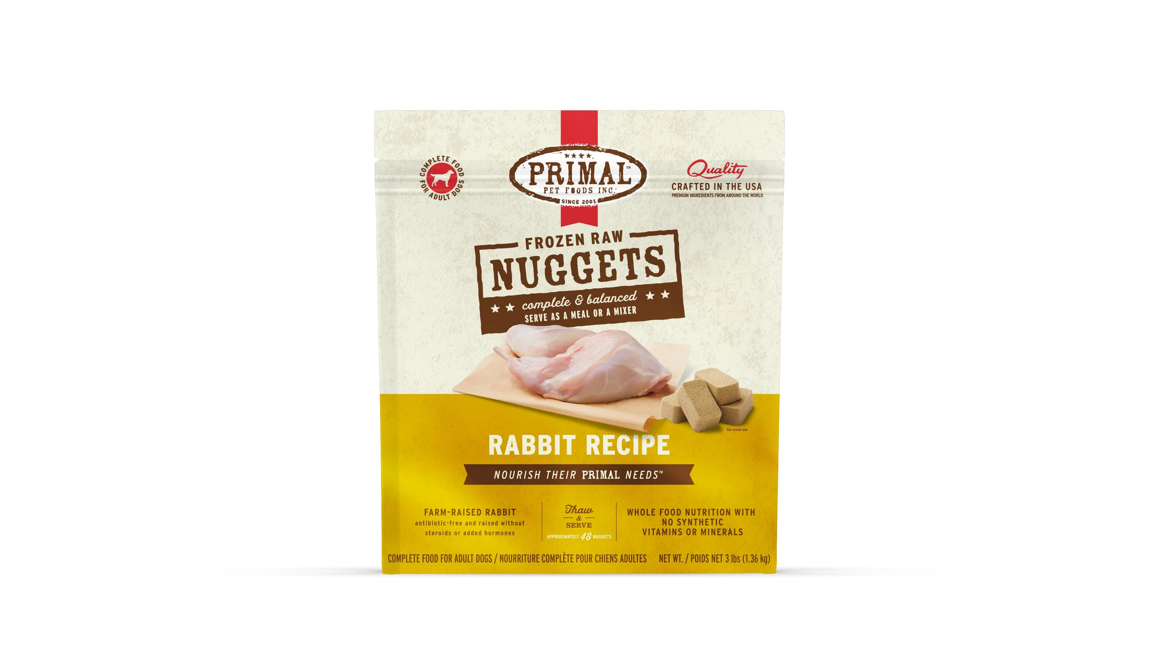 Primal Raw Frozen Rabbit Formula