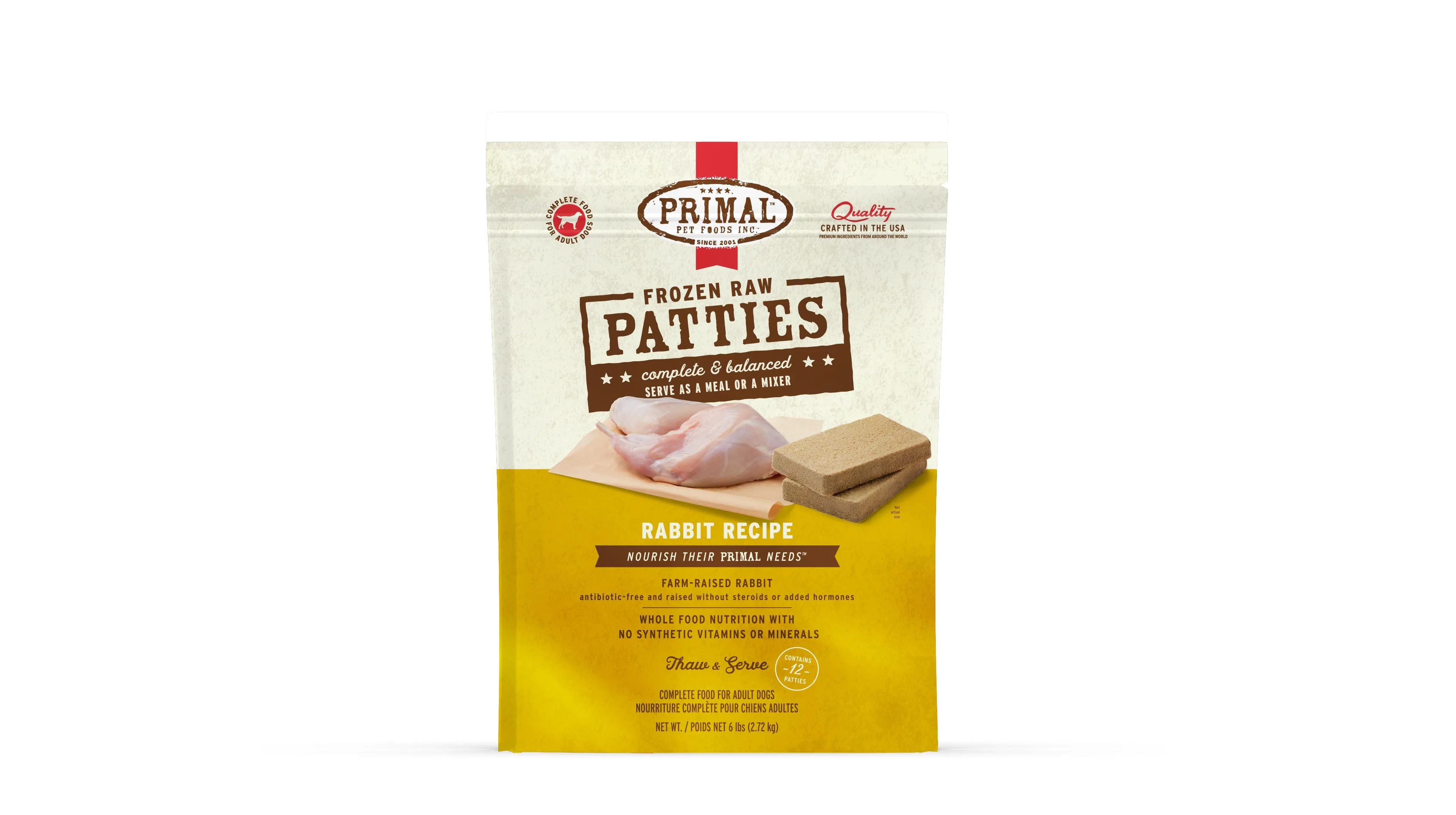 Primal Raw Frozen Rabbit Formula