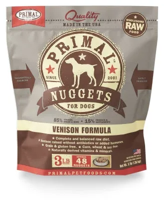 Primal Raw Frozen Venison Formula