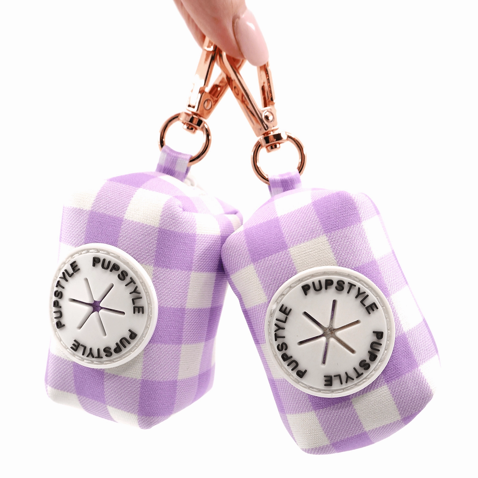 Pupstyle Dog Poop Bag Holder Berry Milkshake