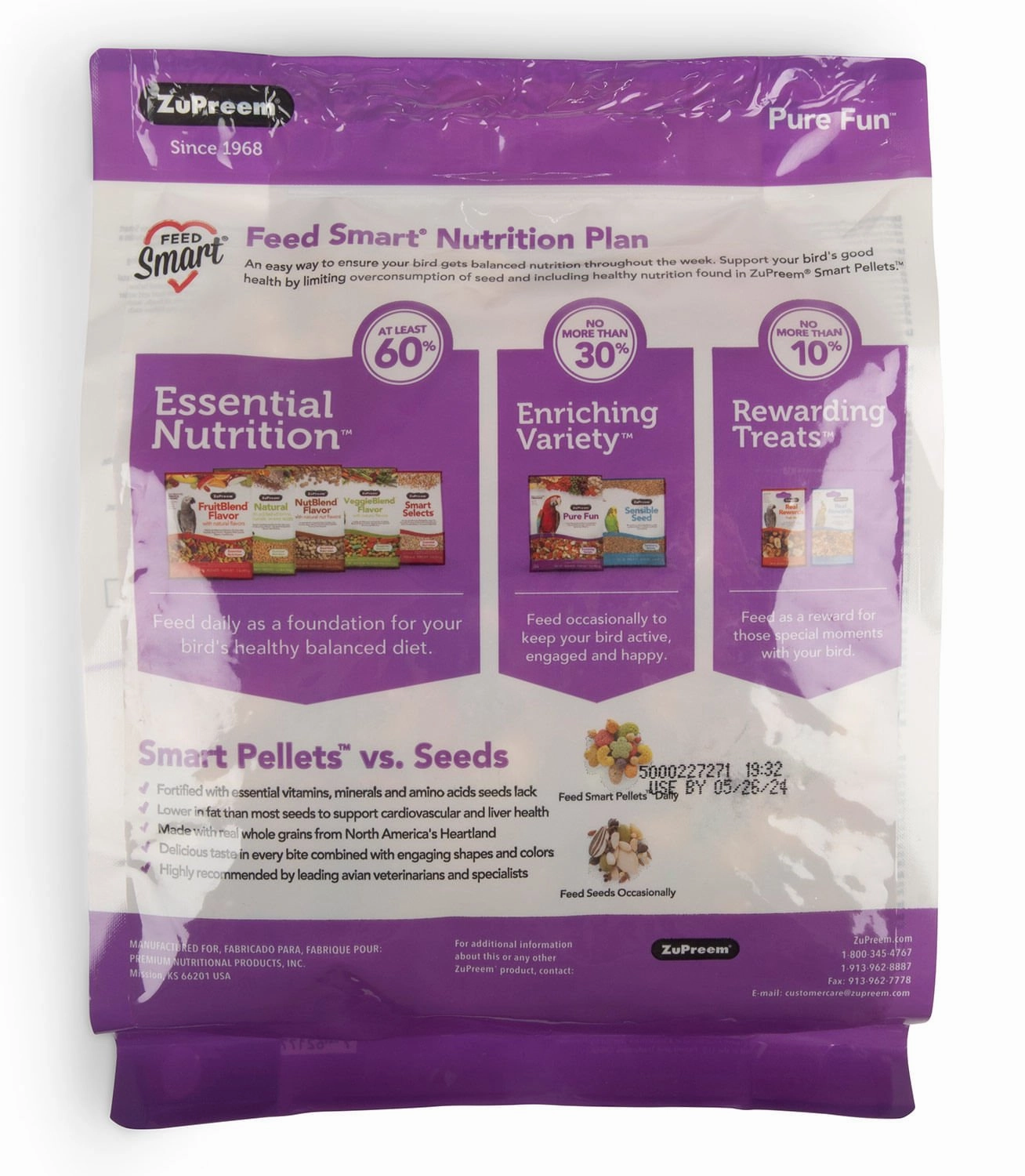 Pure Fun Bird Food for Large Birds