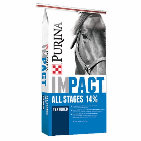 Purina Impact All Life Stages 14% Textured Horse Feed