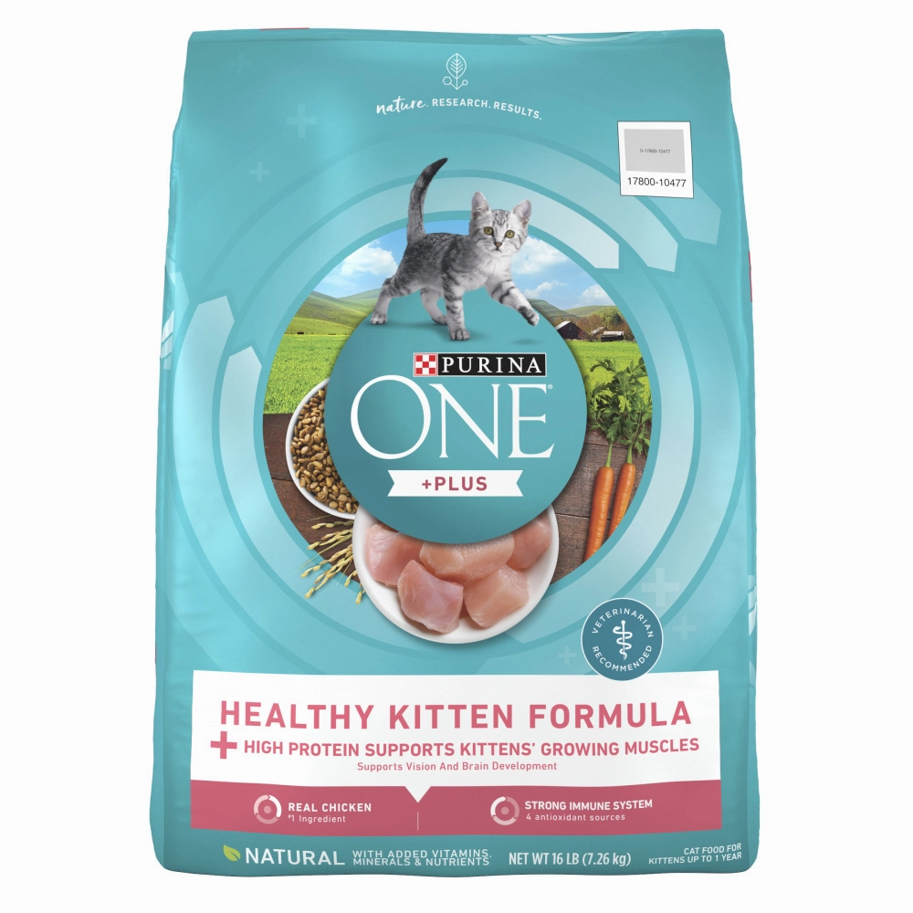 Purina ONE  Plus Healthy Kitten Dry Cat Food