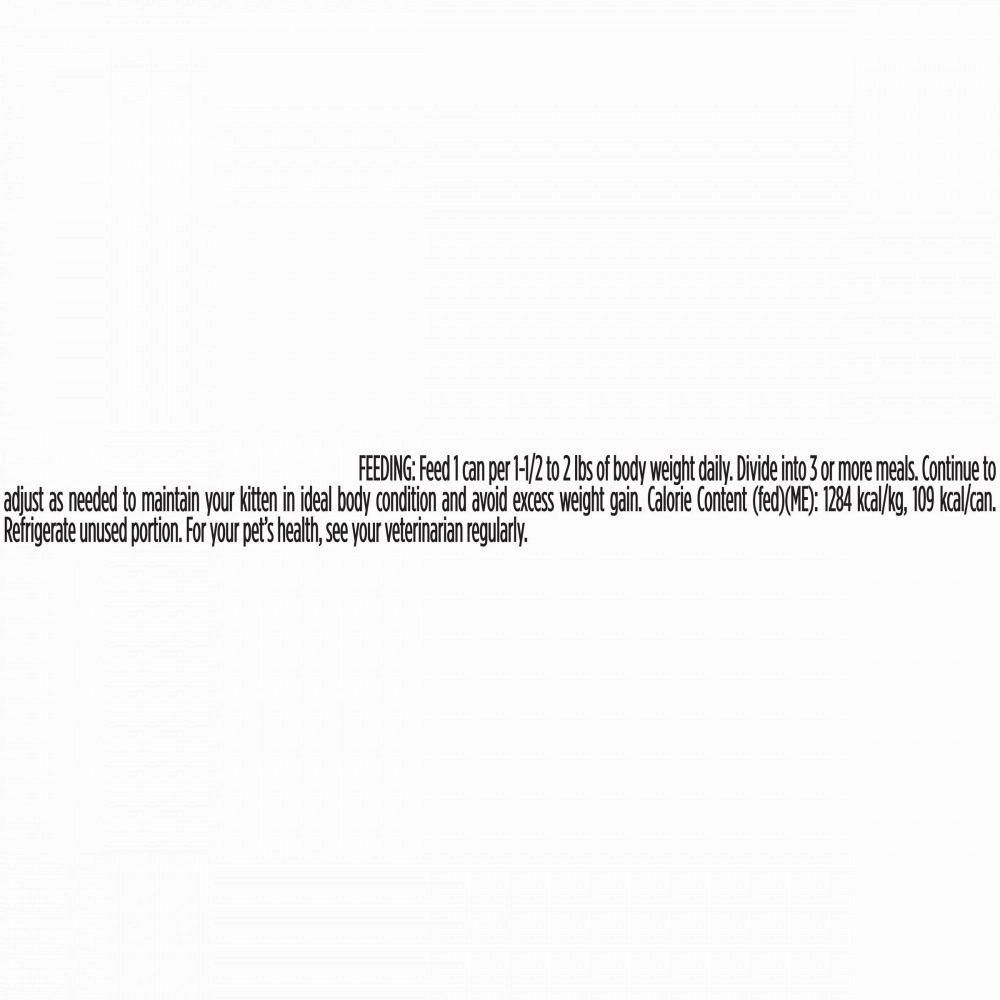 Purina Pro Plan Grain-Free Pate Salmon & Tuna Entree Pull-Top Can Wet Kitten Food