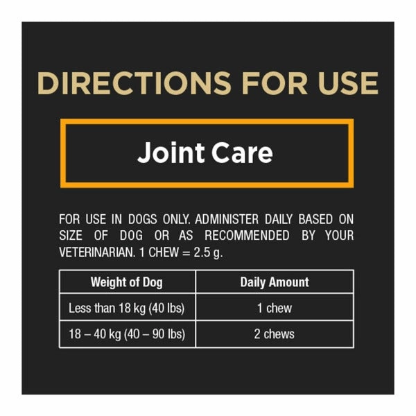 Purina Pro Plan Veterinary Supplements Joint Care; Soft chews for Small/Medium Dogs