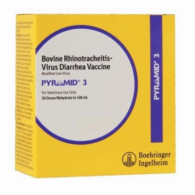 Pyramid 3 with Metastim Cattle Vaccine, 50 Dose