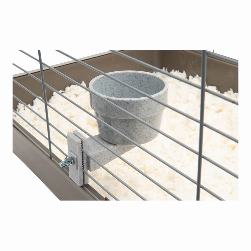 Quick Lock Crock Removable Food & Water Bowl for Cages, Kennels, & Crates
