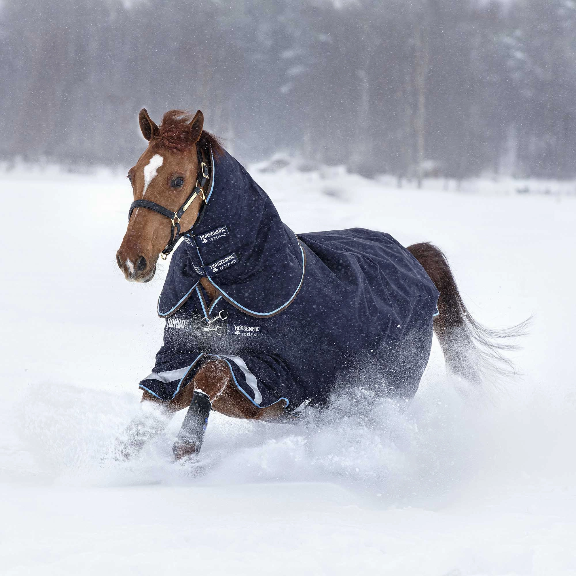Rambo Duo Horse Turnout Blanket with Bag for Life
