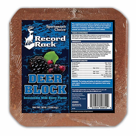 Record Rack Deer Block