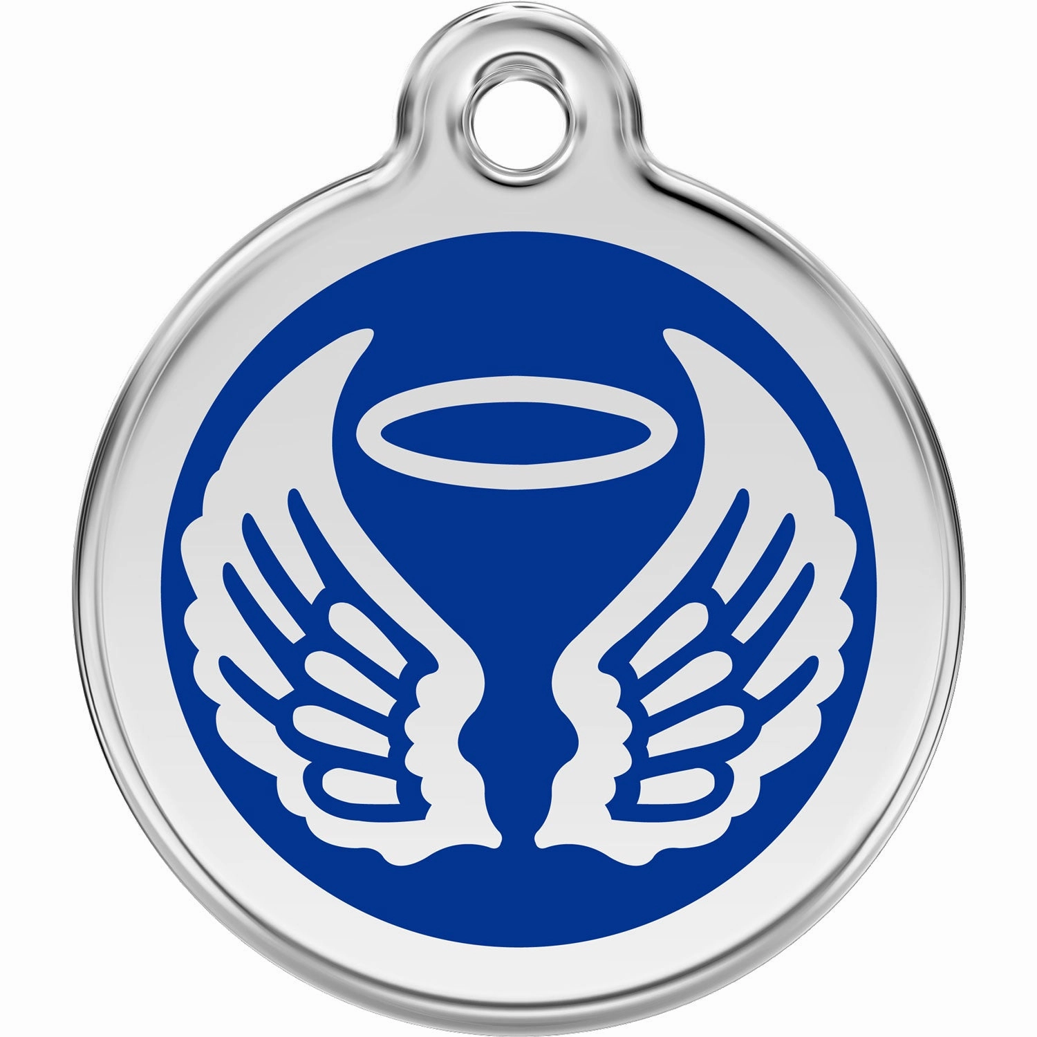 Red Dingo Angel Wings Pet ID Dog Tags