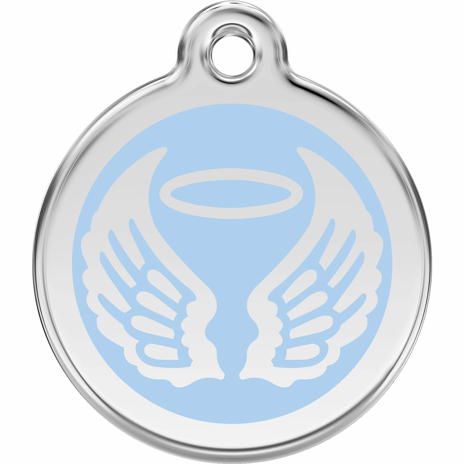 Red Dingo Angel Wings Pet ID Dog Tags