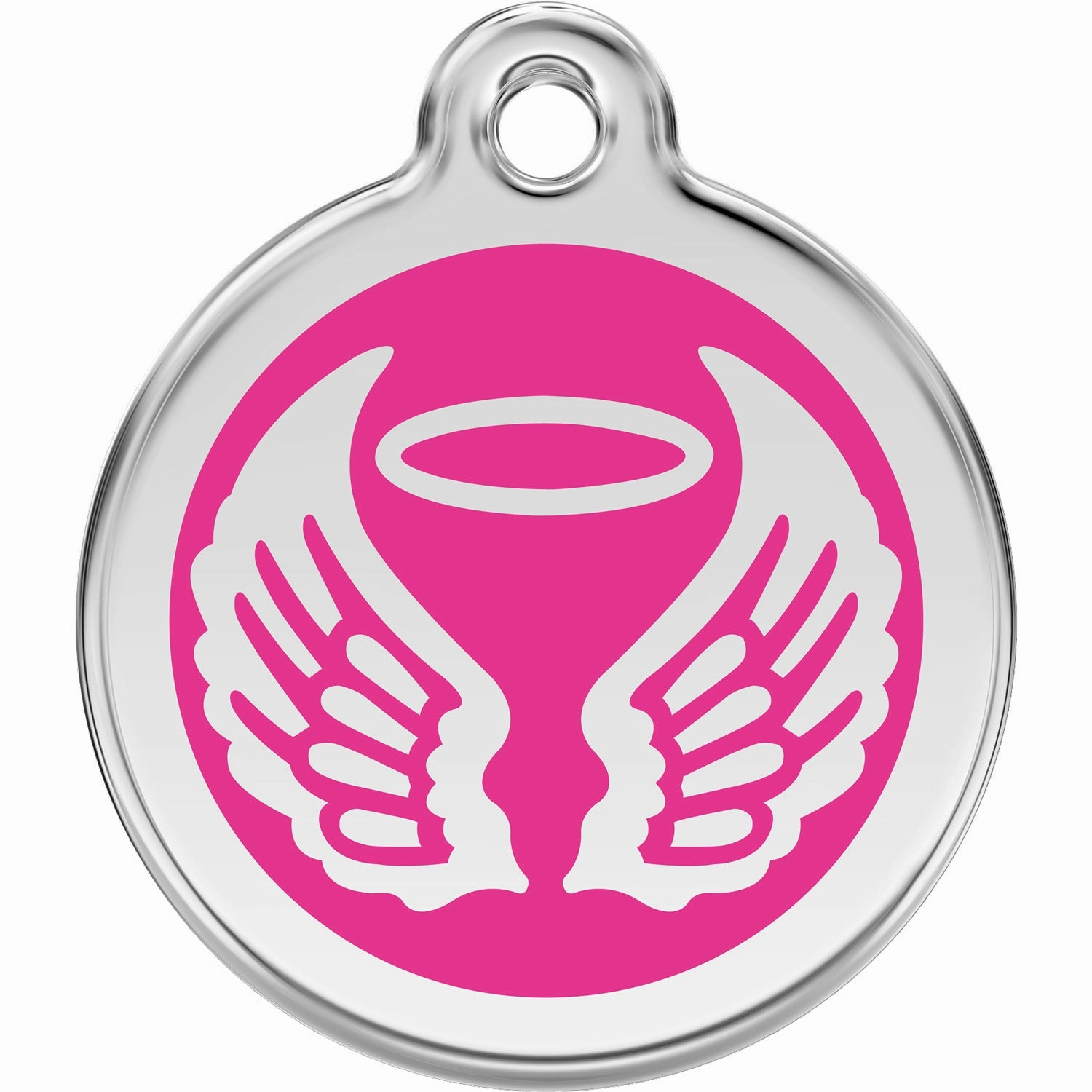 Red Dingo Angel Wings Pet ID Dog Tags