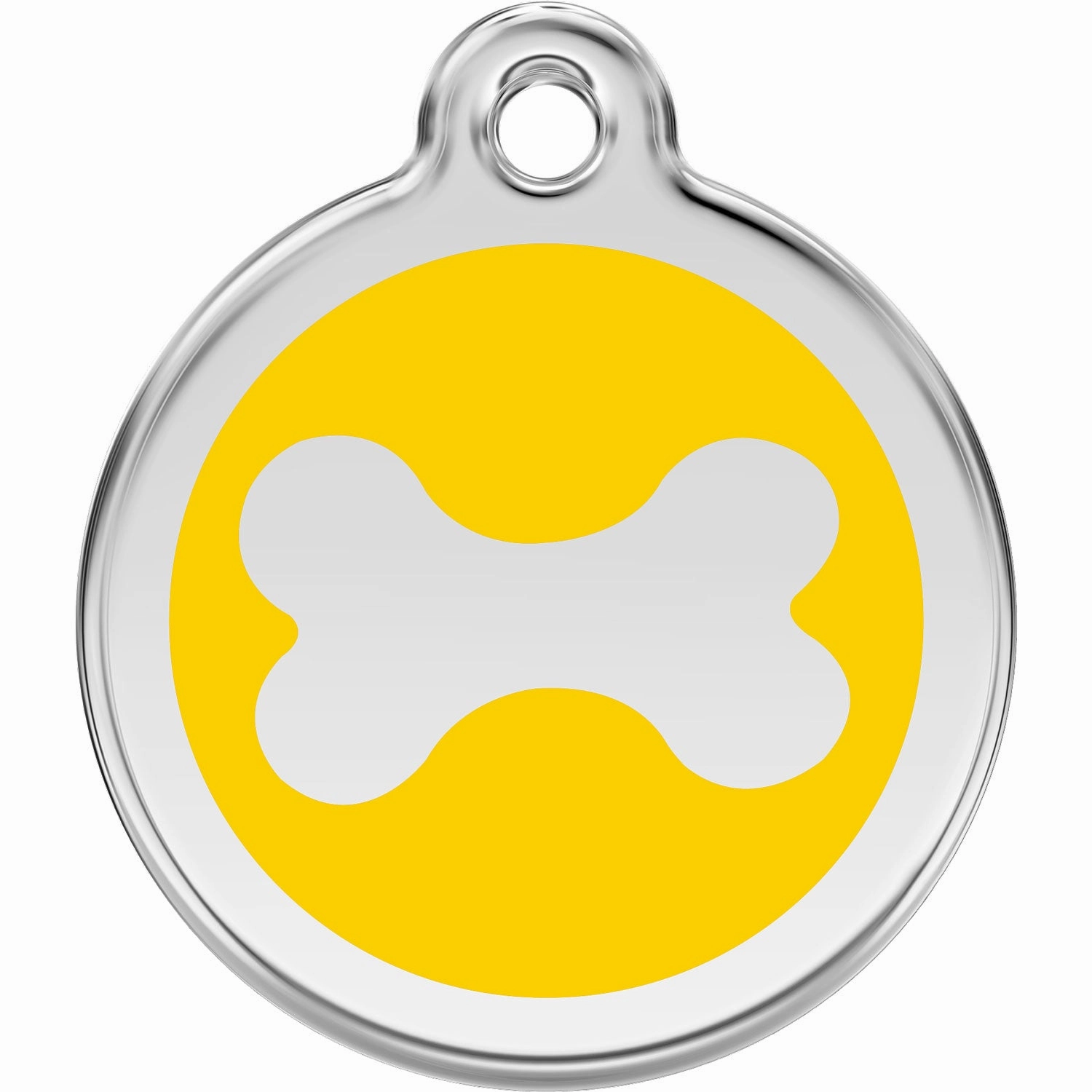 Red Dingo Bone Pet ID Dog Tags