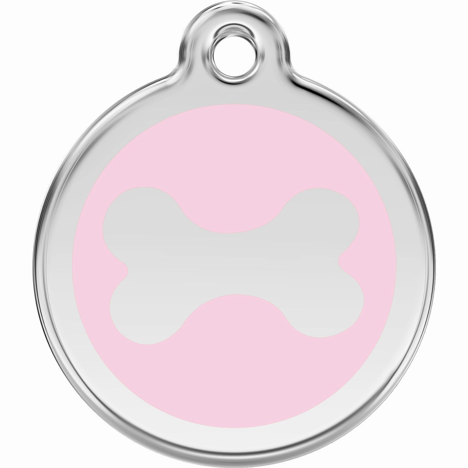 Red Dingo Bone Pet ID Dog Tags