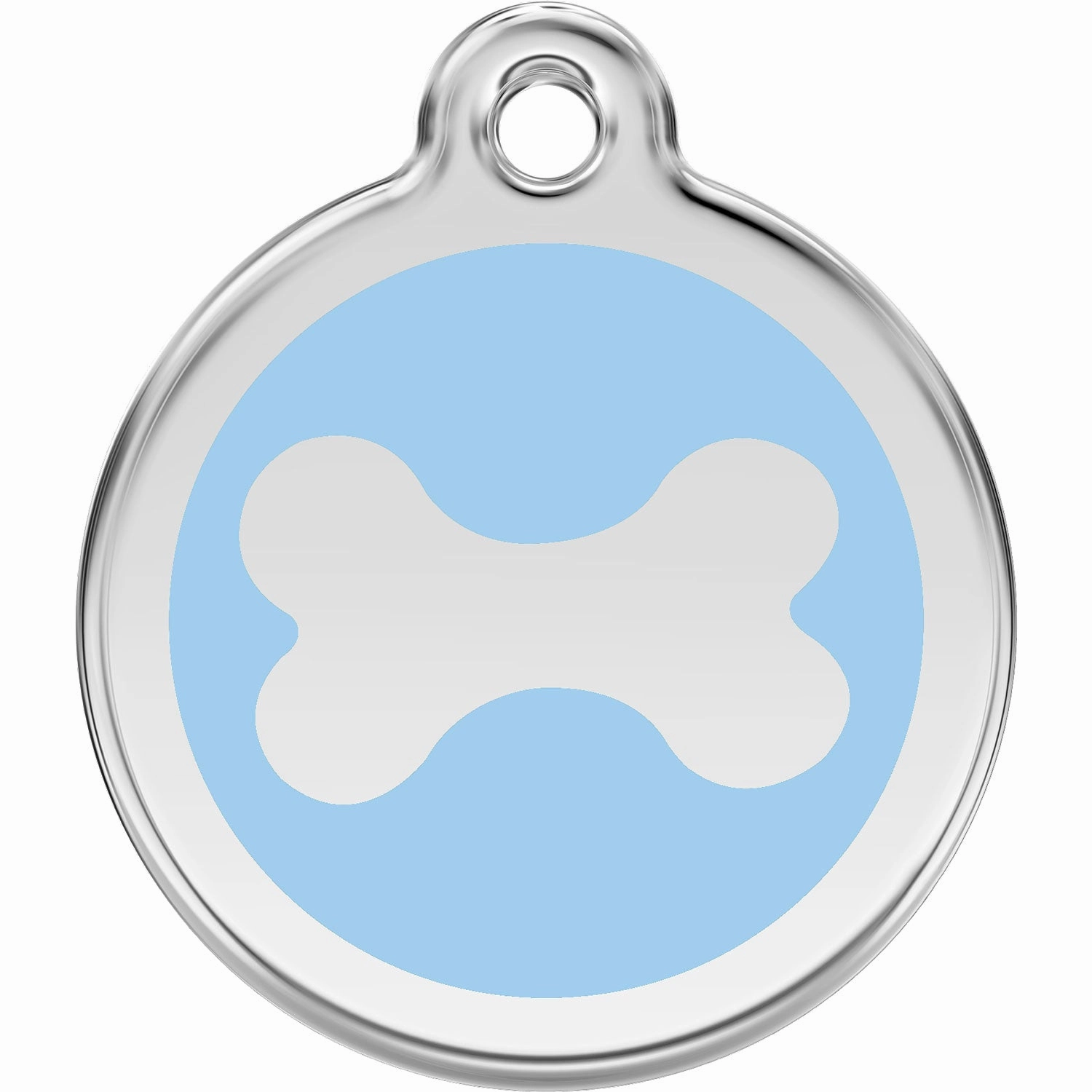 Red Dingo Bone Pet ID Dog Tags