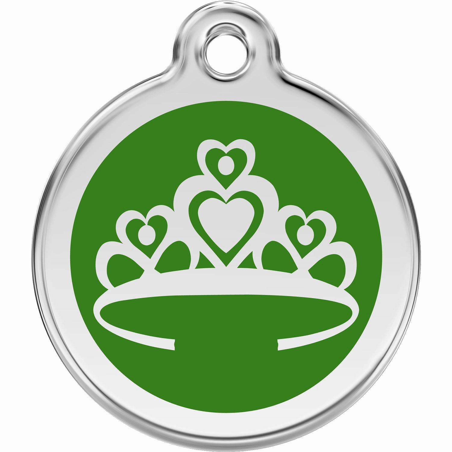 Red Dingo Crown Pet ID Dog Tags