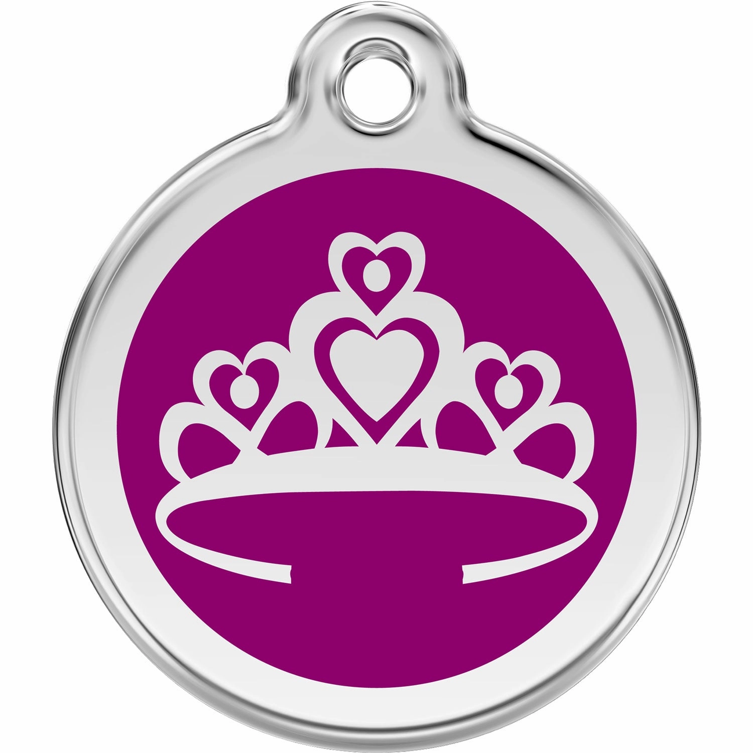 Red Dingo Crown Pet ID Dog Tags