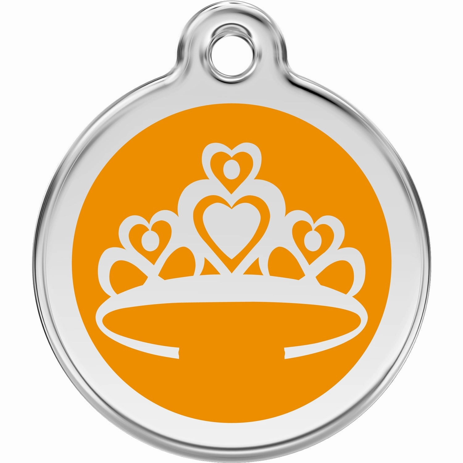 Red Dingo Crown Pet ID Dog Tags