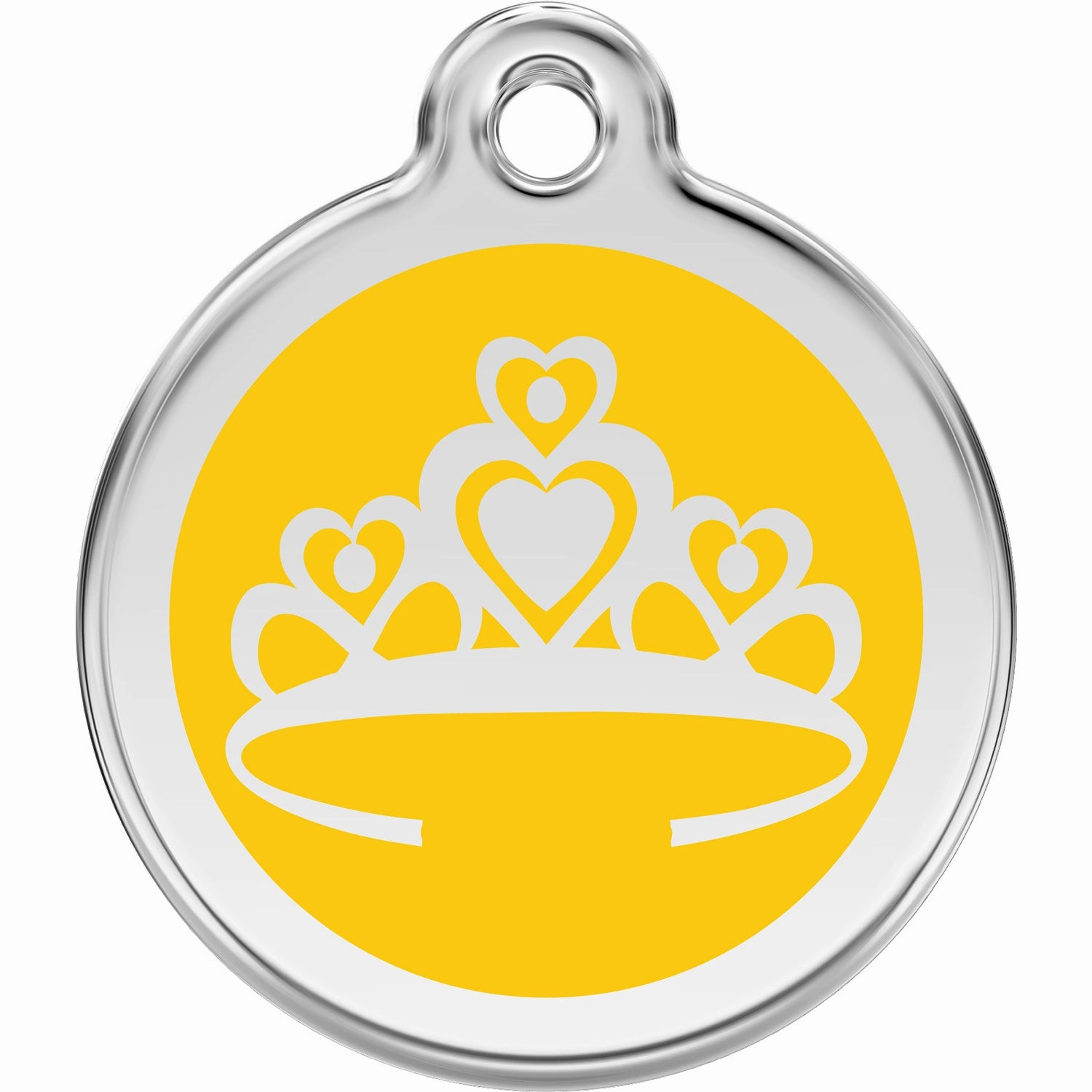 Red Dingo Crown Pet ID Dog Tags