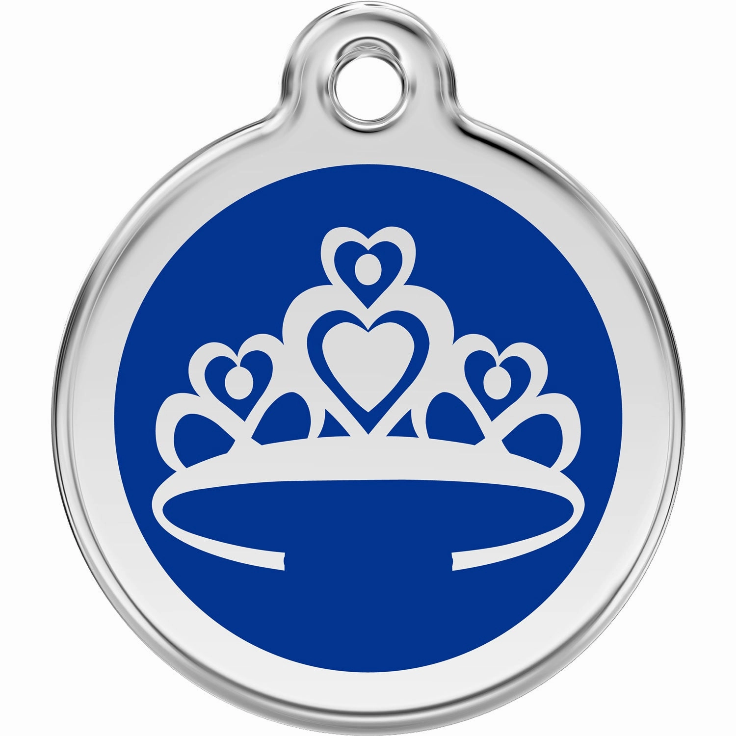 Red Dingo Crown Pet ID Dog Tags