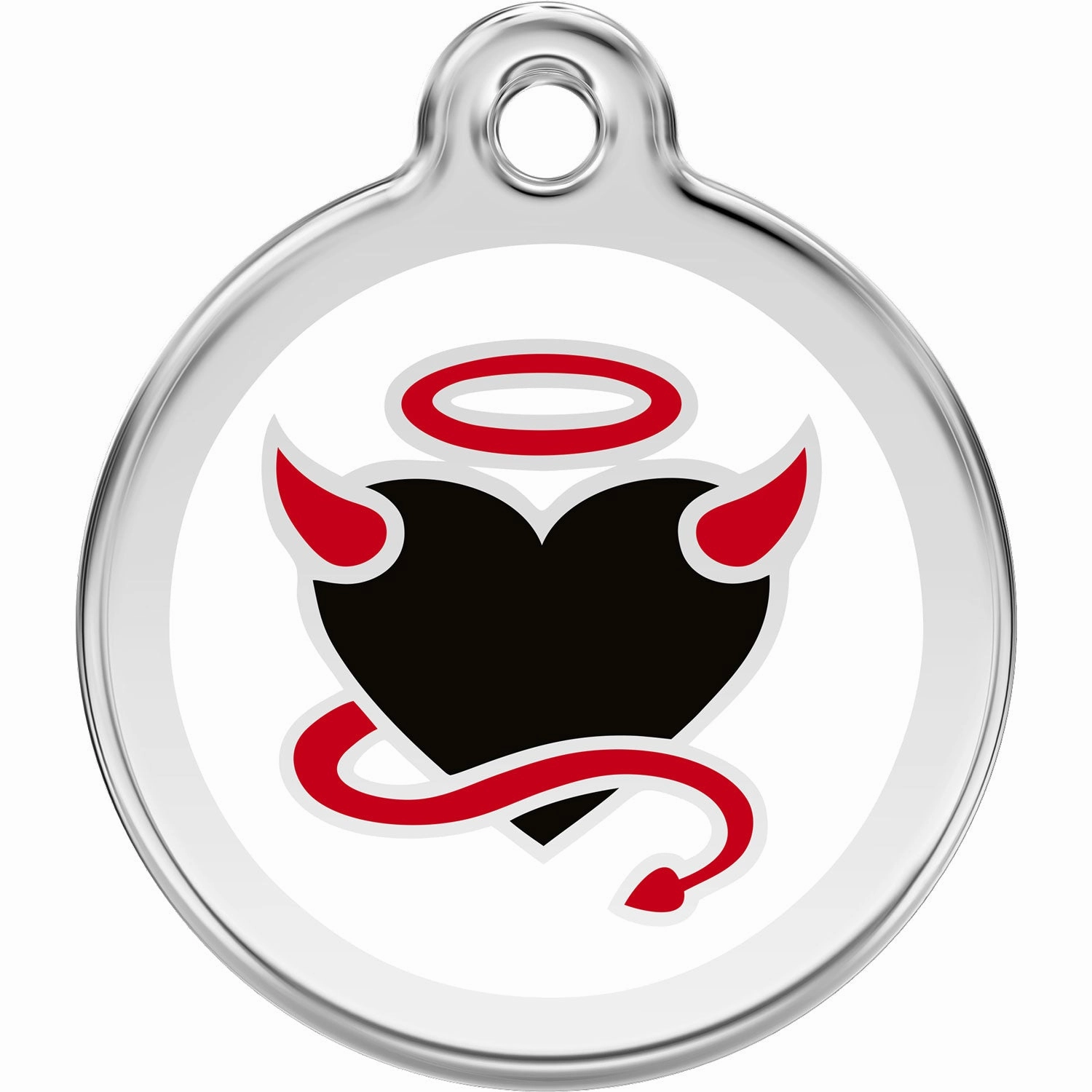 Red Dingo Devil Pet ID Dog Tags
