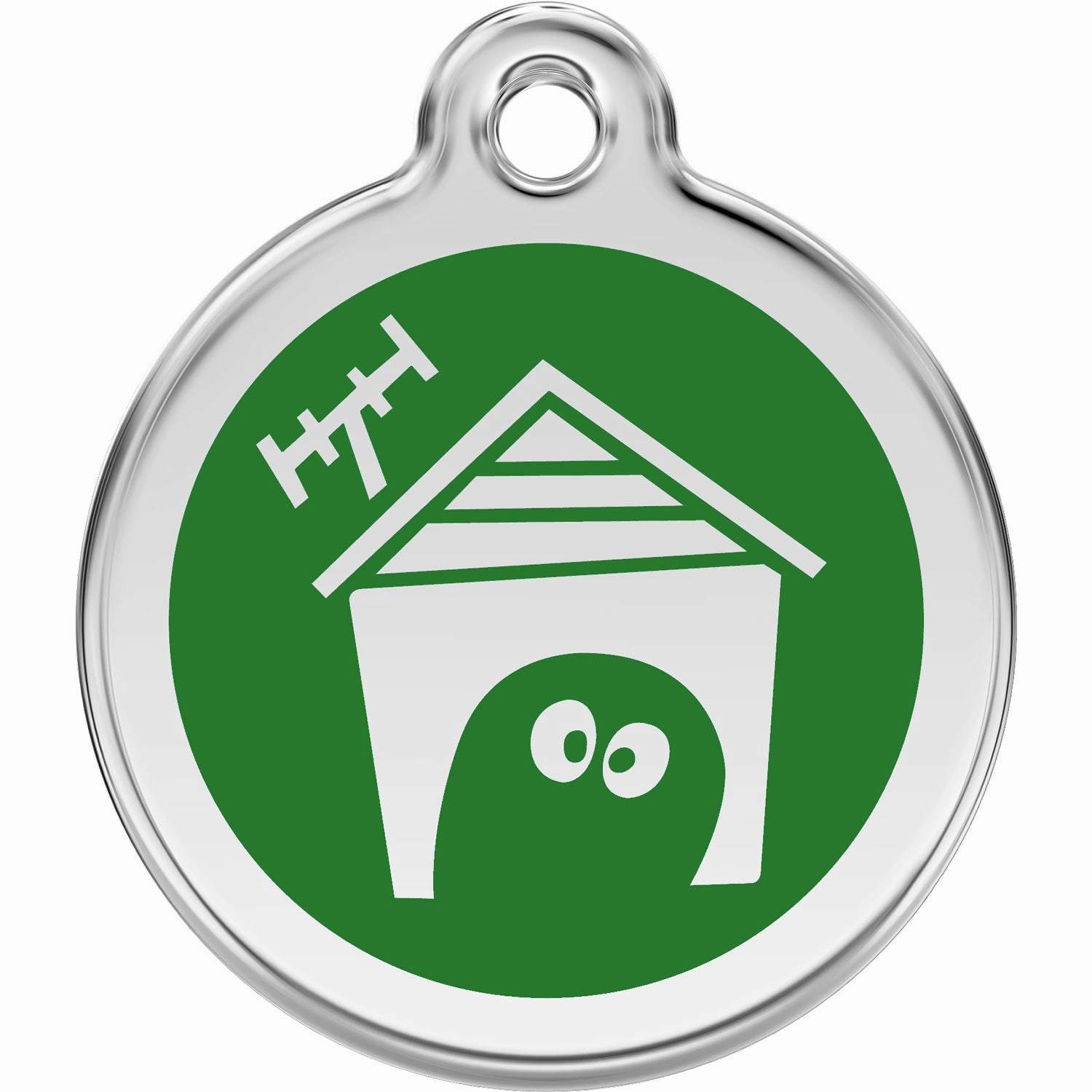 Red Dingo Dog House Pet ID Dog Tags