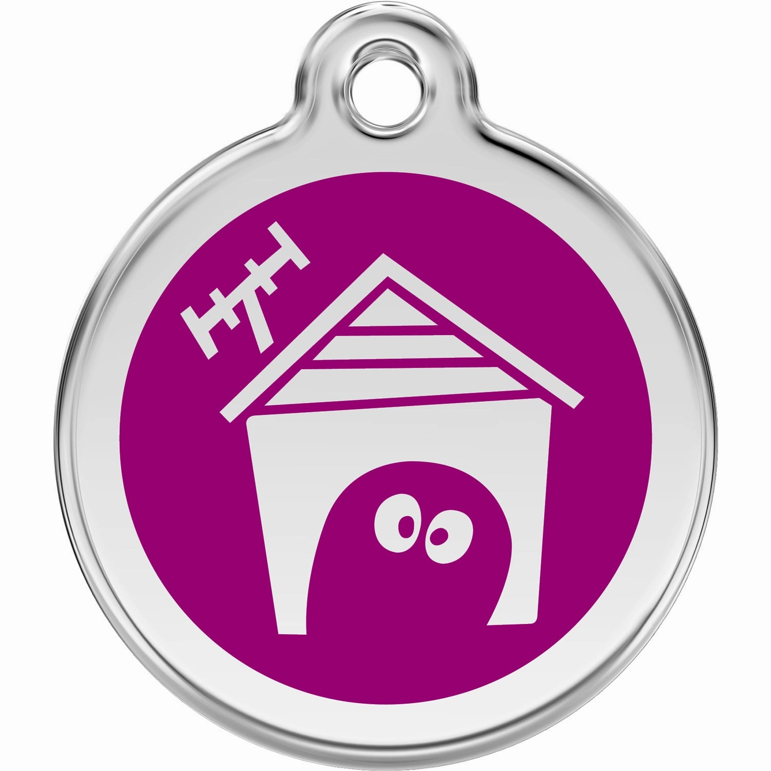 Red Dingo Dog House Pet ID Dog Tags