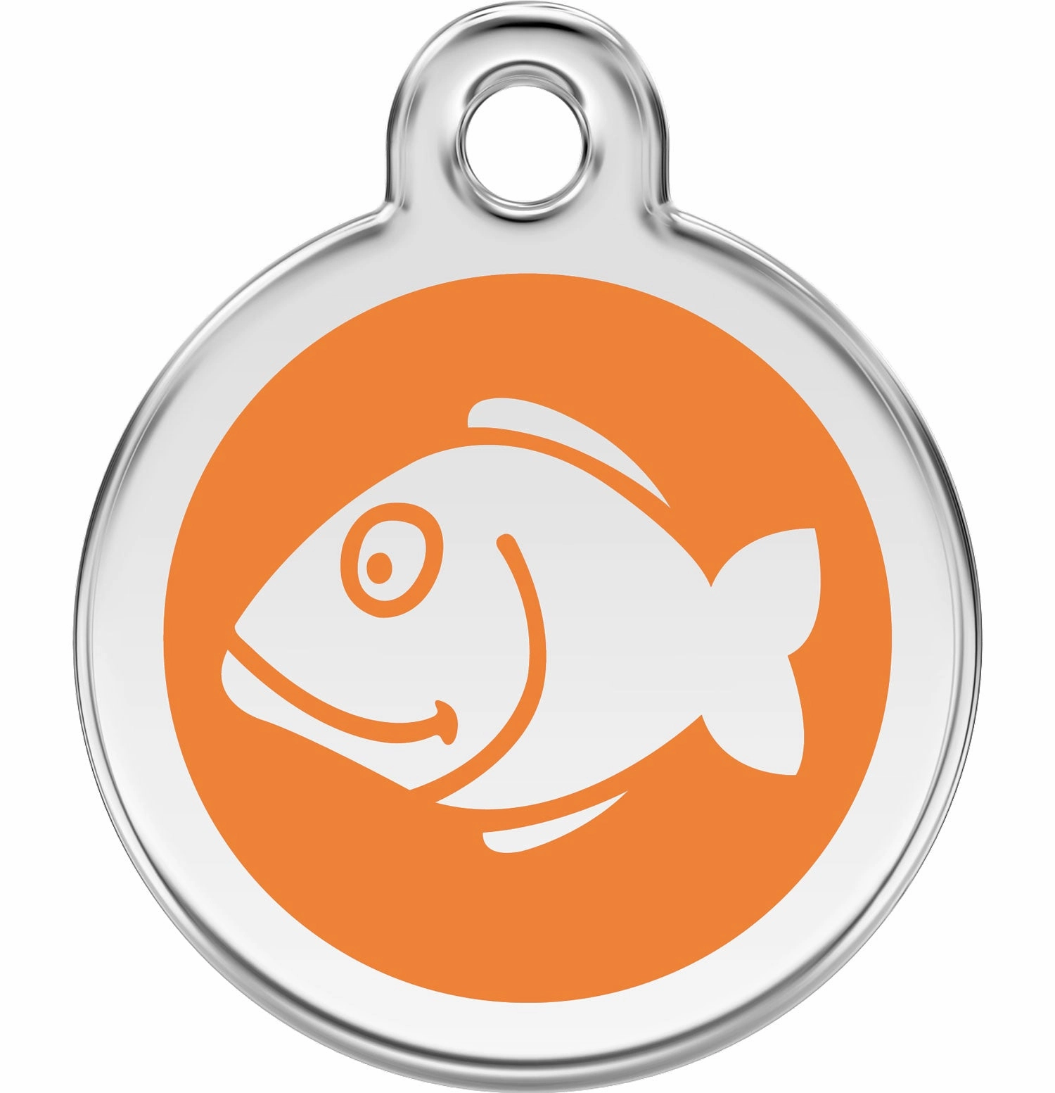 Red Dingo Fish Pet ID Cat Tags