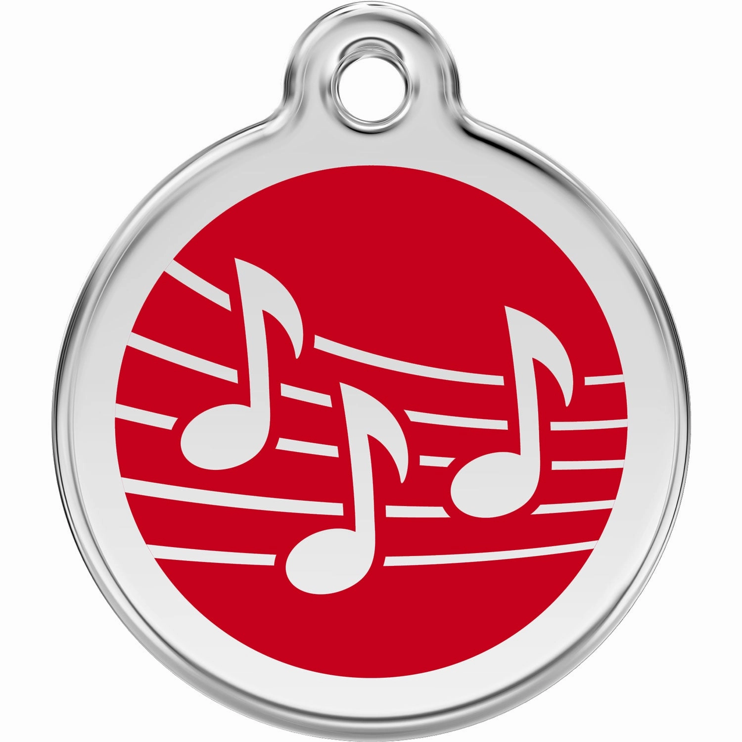 Red Dingo Music Pet ID Dog Tags