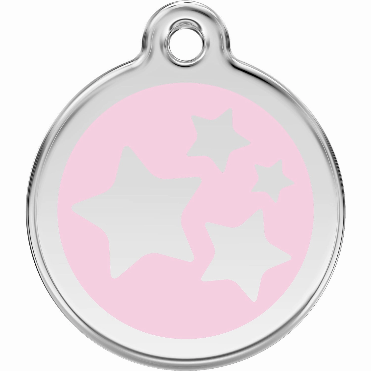 Red Dingo Stars Pet ID Dog Tags